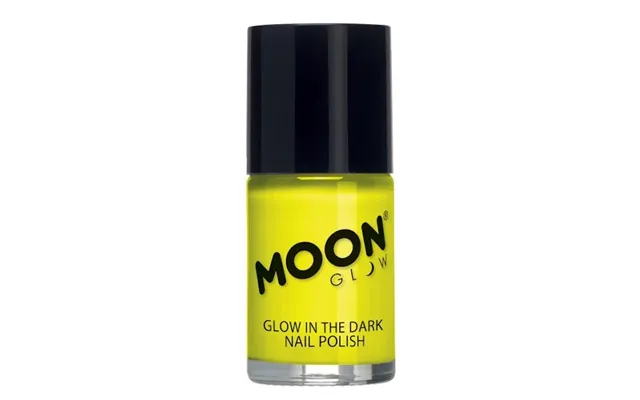 Selvlysende Neglelak Gul 14 Ml Moon Creations