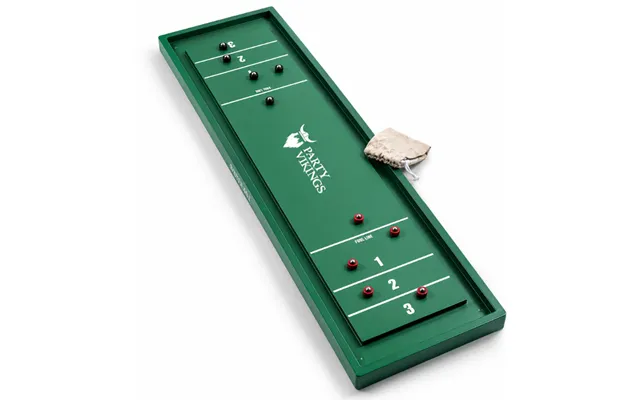 Shuffleboard Inkl Pose Og 10 Pucks 122x33 Cm Partyvikings