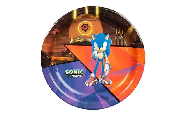 Sonic Paptallerkener 8x - 23 Cm