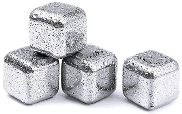 Stål Isterninger 4x - 2,7x2,7x2,7 Cm