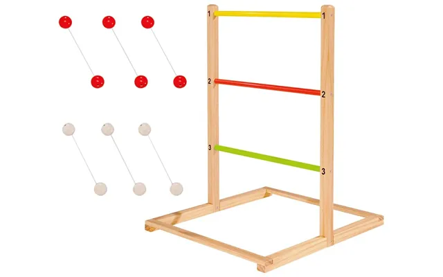 Stigegolf I Træ - Inkl 6 Bolas