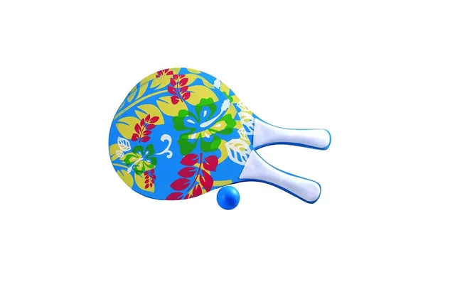 Strandtennis Sæt M. 2 Ketchere Og 1 Bold