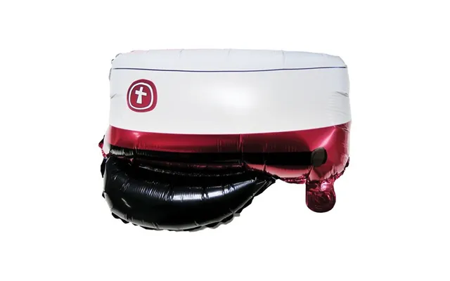 Studenterhue Folieballon Rød - 39 X 53 Cm