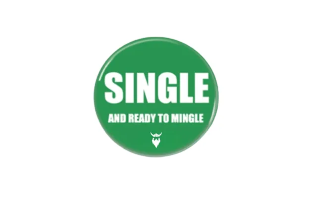 Trafiklys Fest Single Badges Grøn 10x - 58 Mm