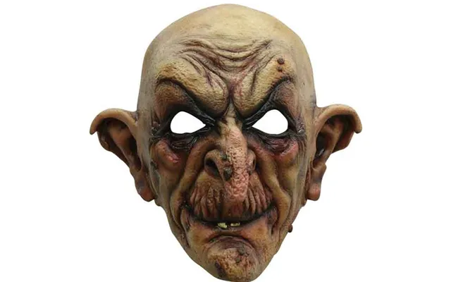 Uhyggelig Halloween Troldmands Maske