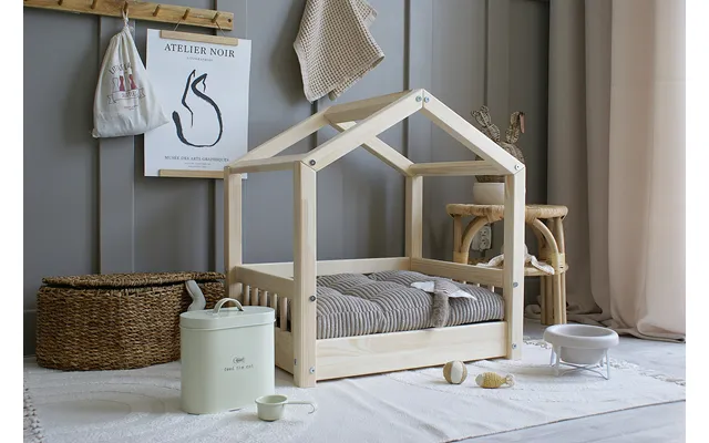 Cozy Hus Hundeseng Træ - Medium