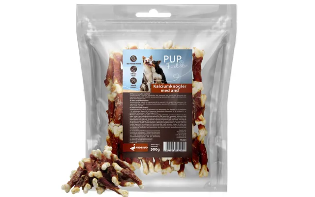 Pupfuel Kalciumknogler Med And 500 Gram