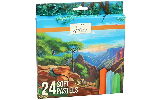 Nassau Fine Art Soft Pastels 24-sæt
