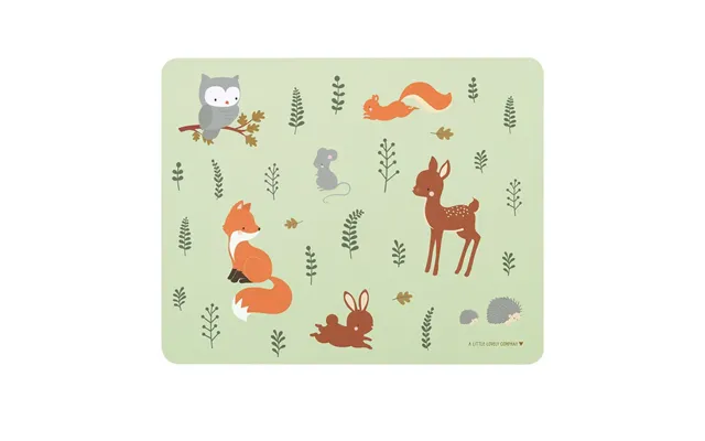 A Little Lovely Company Dækkeserviet - Forest Friends