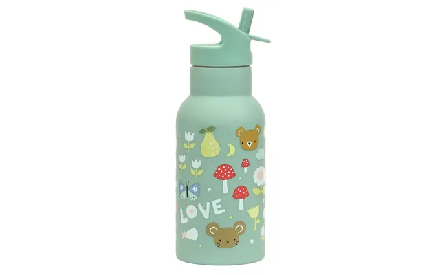 A Little Lovely Company Stainless Steel Drink Bottle - Joy