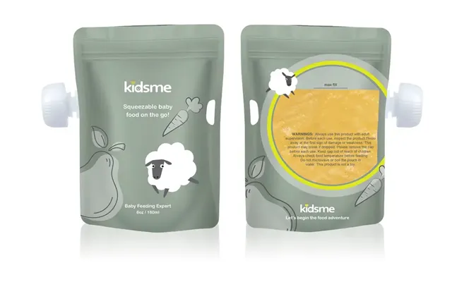 Kidsme Madposer 8-pak - Grøn