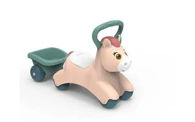 Lær-at-gå-bil-pony Med Vogn