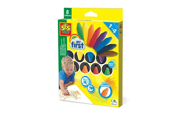 Mine Første - Farveblyanter 8 Stk