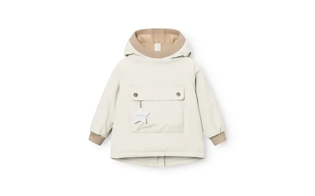 Mini A Ture Matbabywen Fleeceforet Vinteranorak - Angora Cream