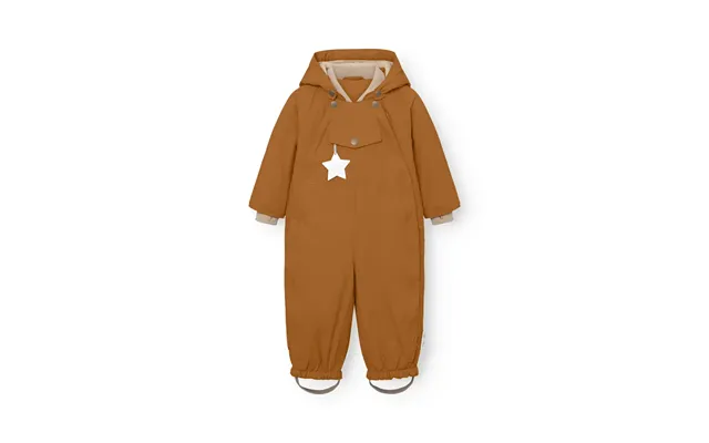 Mini A Ture Matwisti Fleeceforet Flyverdragt - Brown Sugar