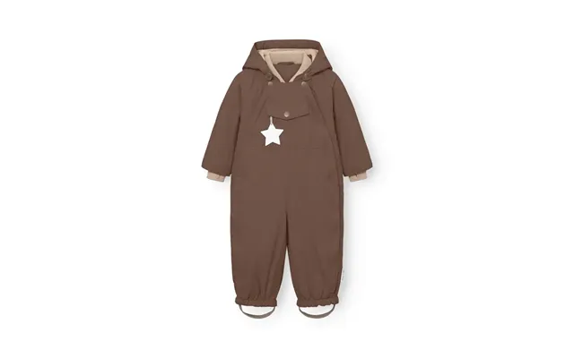Mini A Ture Matwisti Fleeceforet Flyverdragt - Chestnut Brown