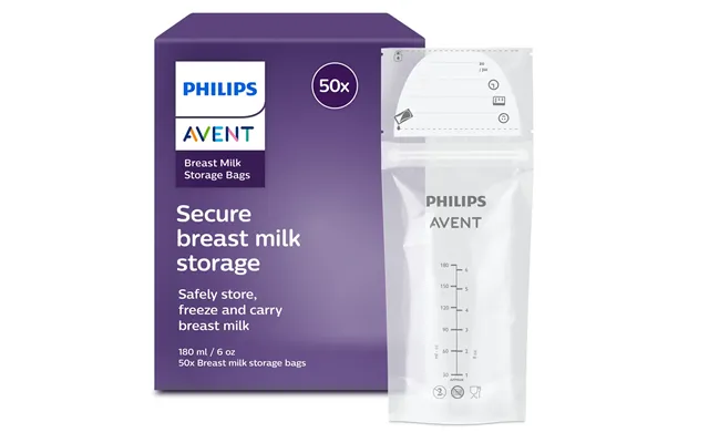 Philips Avent Opbevaringsposer Til Brystmælk 50 Stk