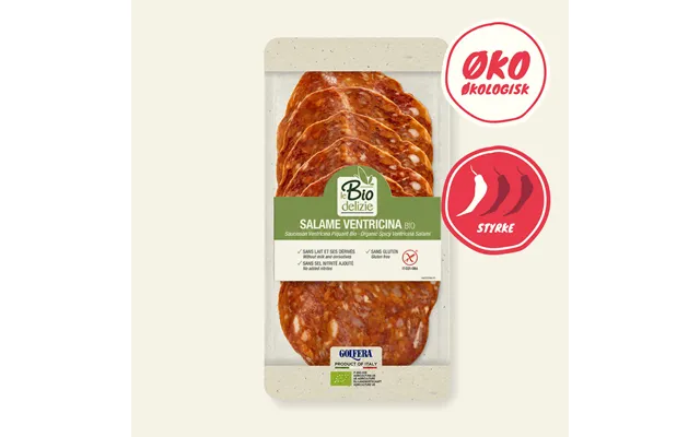 Biodelizie Salame Ventricina Øko
