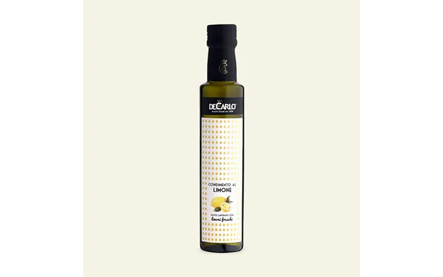 De Carlo Ekstra Jomfru Olivenolie Med Citron