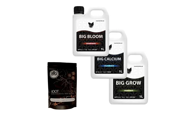 Big Plant Science Gødning Forårs Grow,calcium,bloom Roots