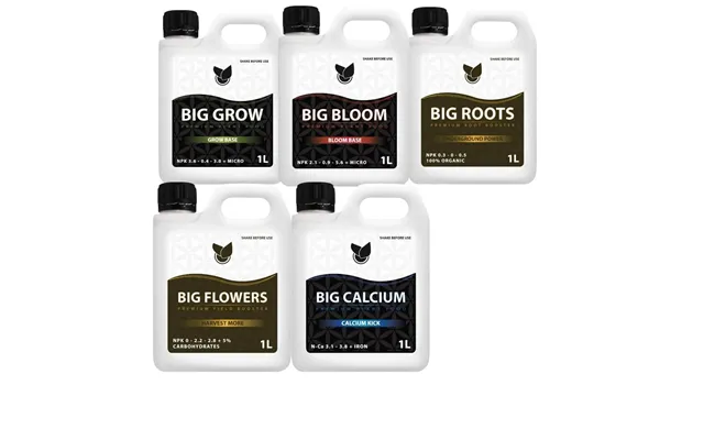 Big Plant Science Komplet Gødnings Kit Standard Big Grow - Big Bloom