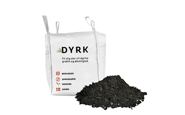 Dyrk Øko Toplag Og Jordforbedring Ukrudtshæmmende 1500l Xl Bigbag