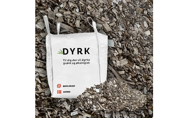 Øko Pileflis Ukrudtshæmmende Dækflis I Xl Bigbag 1000l