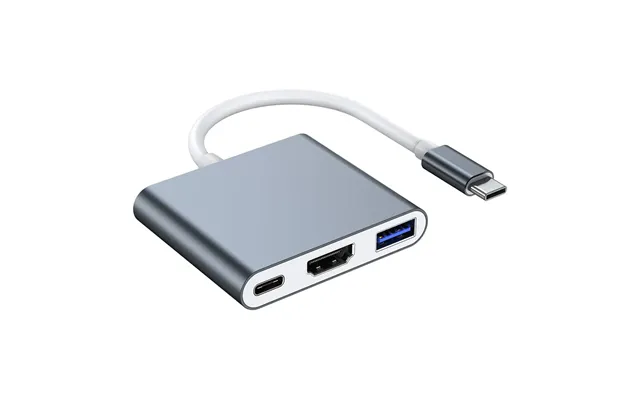 Lippa 3-in-1 60w Usb-c Pd 4k Hdmi Hub