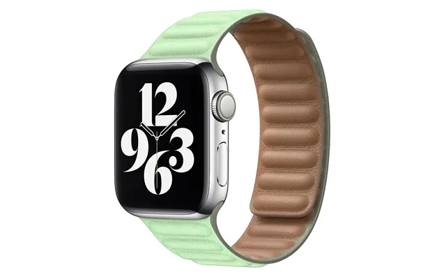 Lippa Apple Watch Magnetisk Læderrem 42 44 45 49 - Turkis
