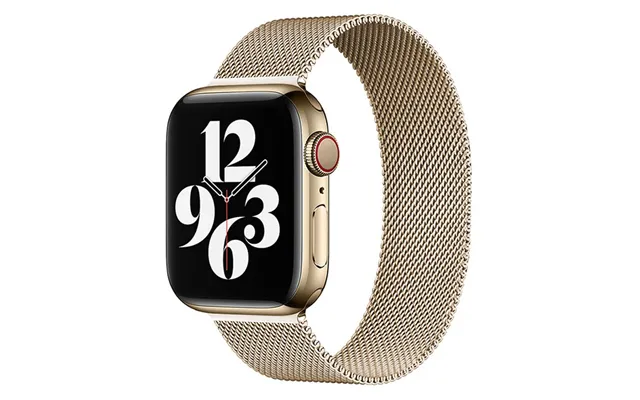Lippa Apple Watch Rustfri Stål Rem 42 44 45 49 - Guld