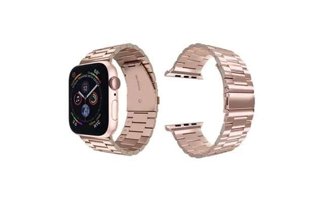 Lippa Apple Watch Urlænke I Rustfri Stål 42 44 45 49 - Rose Gold