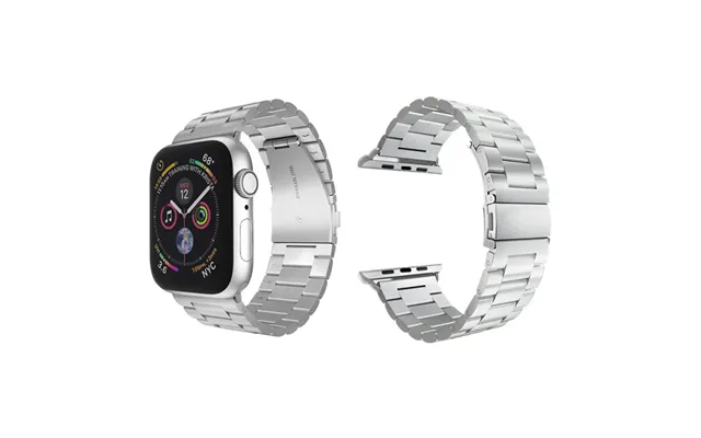 Lippa Apple Watch Urlænke I Rustfri Stål 42 44 45 49 - Sølv
