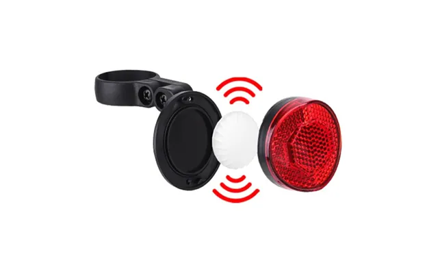 Lippa Cykelrefleks Til Airtag Og Smart-finder - Rød