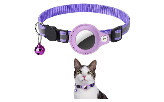 Lippa Halsbånd Til Katte For Airtag Og Smart-finder - 22-32cm