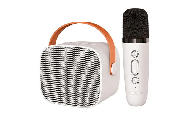 Maxlife Mxks-100 Bluetooth Karaoke Sæt - Hvid