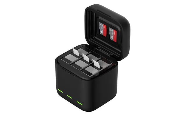 Telesin 3-slots Opladningsboks Til Gopro Hero 13 Battery