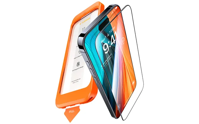 Torras Full Fit Skærmbeskyttelse Iphone 16 Plus
