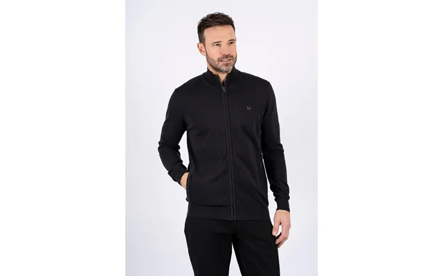 Pre End - Malcom Stik Cardigan I Sort