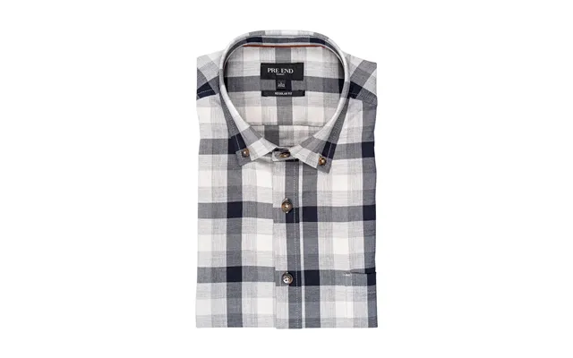 Pre End - Murat Skjorte Med Tern I Navy
