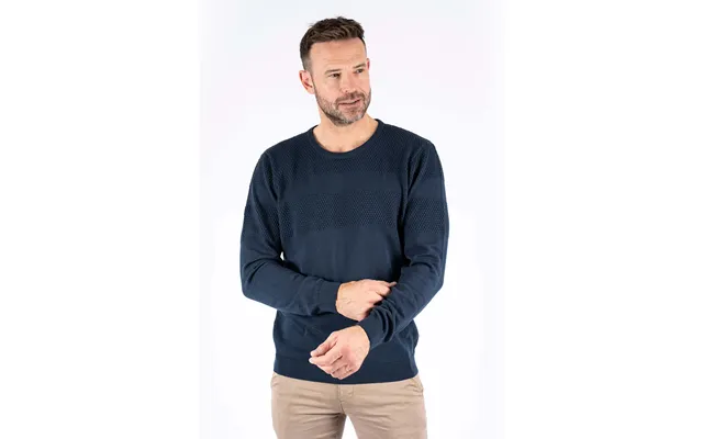 Pre End - Nilson O-strik Med Struktur I Navy