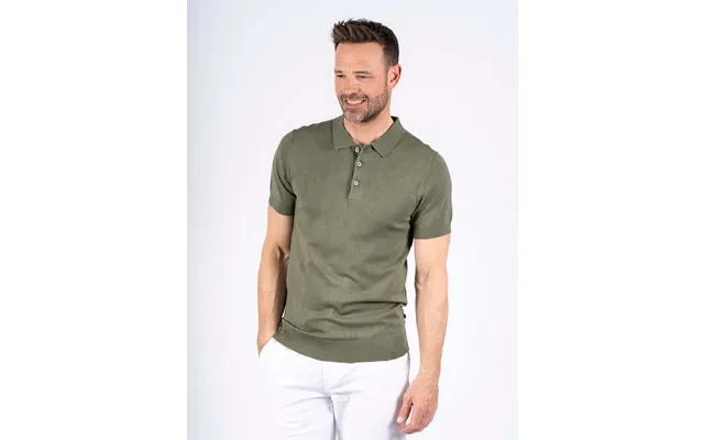 Pre End - Sydney Viscose Polo I Armygrøn