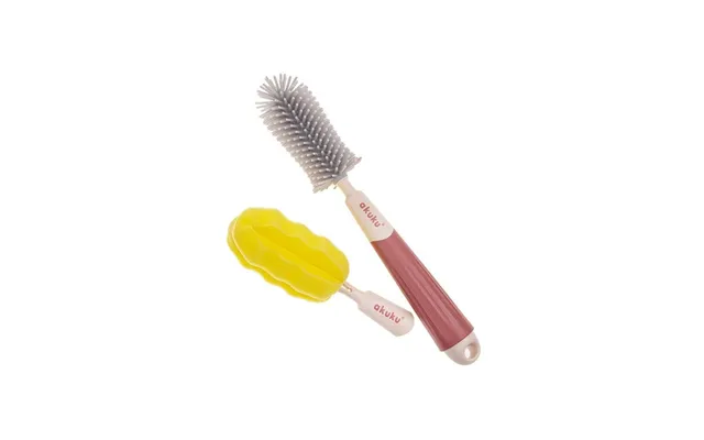 Akuku Set Of Bottles Cups And Teat Brushes