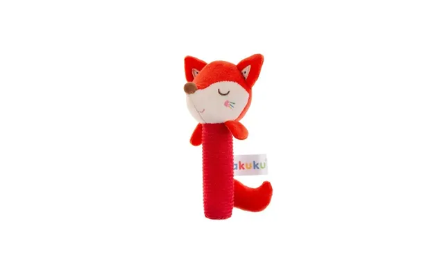 Akuku Soft Plush Rattle Squeaker Fox