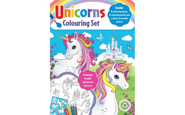 Alligator Unicorn Coloring Set