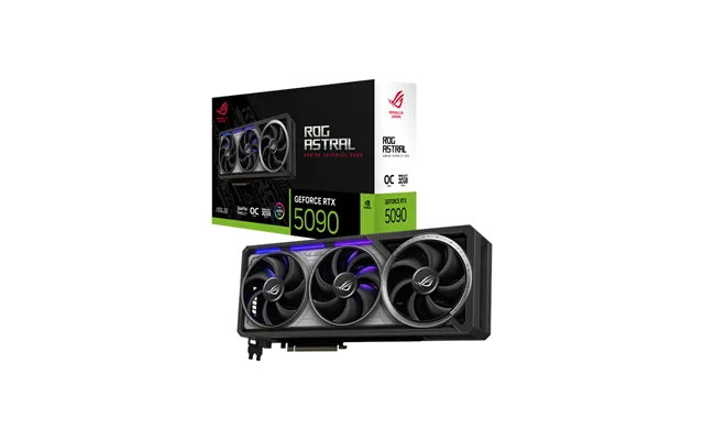 Asus Geforce Rtx 5090 Rog Astral Oc - 32gb Gddr7 Ram