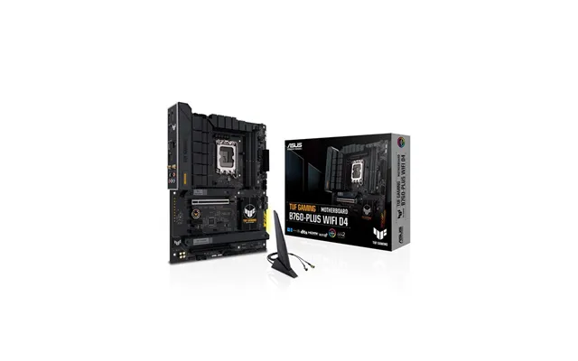 Asus Tuf Gaming B760-plus Wifi D4 V2 Bundkort - Intel B760
