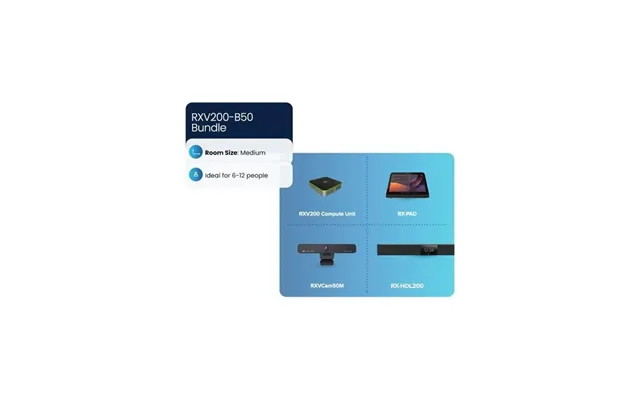 Audiocodes Room Experience Rx Suite Rxv200-b50 - Bundle