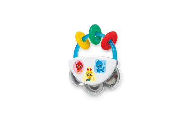 Baby Einstein Tiny Tambourine Musical Toy & Rattle