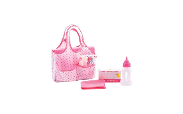 Baby Rose Diaper Bag With Accessories
