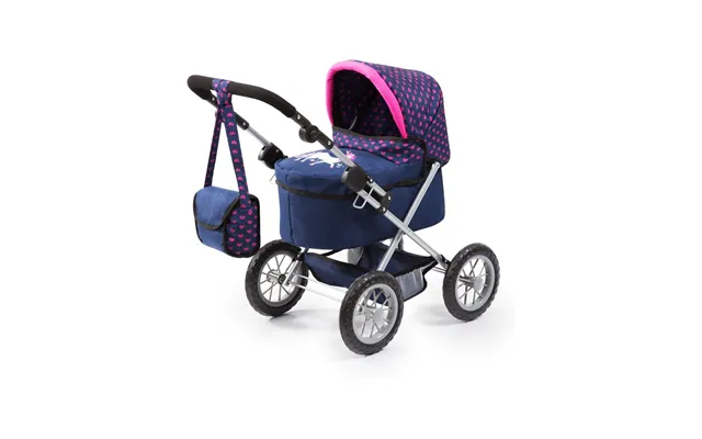 Bayer Design Doll's Pram Trendy - Dark Blue